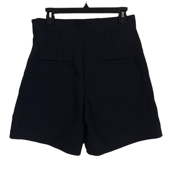 Marella shorts black Usual high waisted - Picture 2 of 4